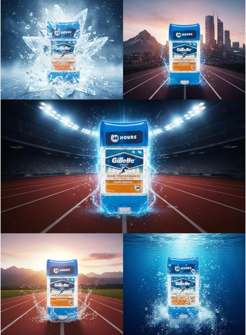 Gillette Sport Triumph High Performance Antiperspirant Gel - 75ml - Image 3